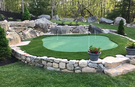 For example, putting in a large tree will not help make your backyard look large, but putting in a more petite tree will. Do It Yourself Putting Greens | Custom Putting Greens