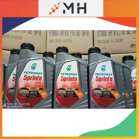 Botol Dalam Kotak Kilang Original Petronas Sprinta F Sm W L X Botol