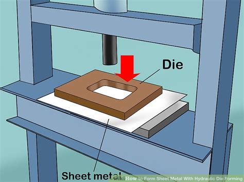 How To Form Sheet Metal With Hydraulic Die Forming 13 Steps