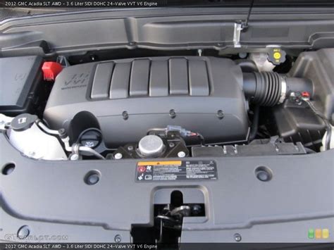36 Liter Sidi Dohc 24 Valve Vvt V6 Engine For The 2012 Gmc Acadia