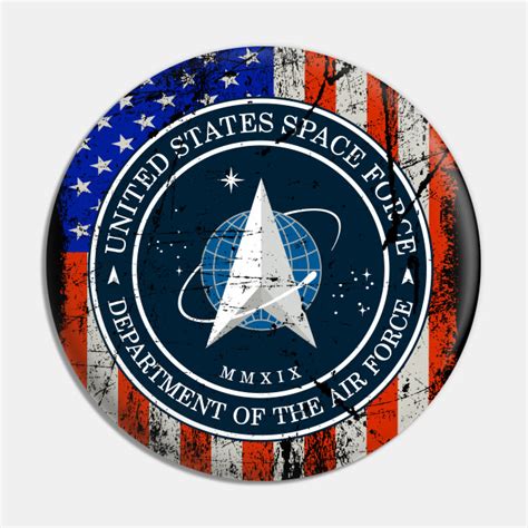Space United States Force Logo New Logo Ussf American Flag Space