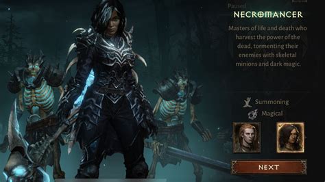 Diablo Immortal Necromancer Build Guide Fast Rib