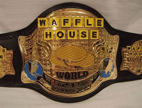 Wildcat Championship Belts Waffle House Custom Belt Belt