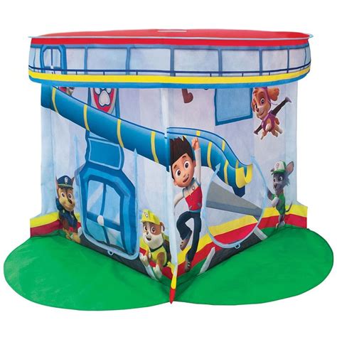 The Playhut Paw Patrol Recues Center Tent Allows For Hours Of Indoor