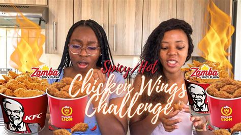 Spicy Hot Chicken Wings Challenge Namibian Franchise Edition