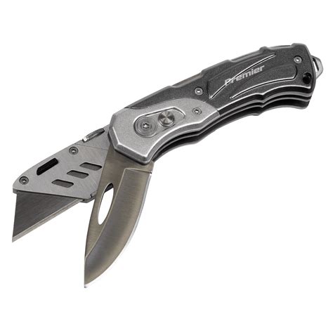 Pocket Knife Locking Twin Blade Sealey Tools Uk Jawel Tools