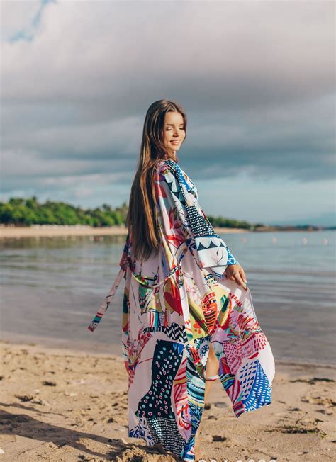 Kimono Beach Cover Up Floral Civer Luxury Summer Womens Long Open Cardigan Kaftan Kimono Beach