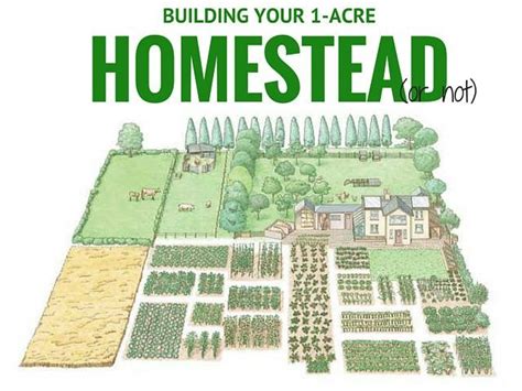 Building Your 1 Acre Homestead Or Not Self Sufficient Homestead