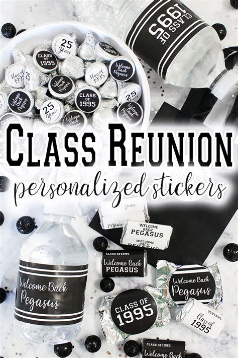 Give Your Class Reunion Party Decorations That Little Something Extra