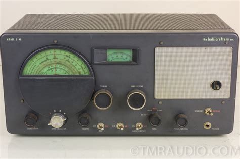 Hallicrafters Model S 40 Communications Receiver 1950 As Is Vintage