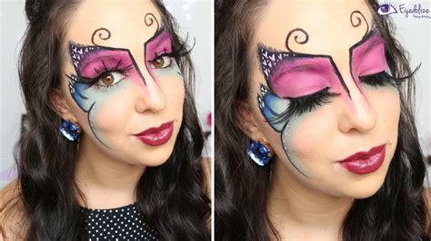 Butterfly Face Makeup Tutorial By Eyedolizemakeup Youtube