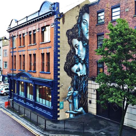 Mural In Belfast Northern Ireland By Christina Angelina Starfightera