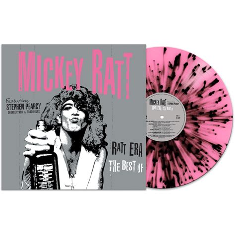 Mickey Ratt Ratt Era Best Of Pinkblack Splatter Vinyl