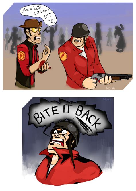 never let soldier be your rick grimes by tricode on deviantart team fortress 2 medic team