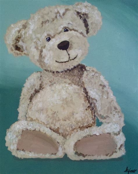 My Original Painting Teddy Bears Are Huge In My House I Had To