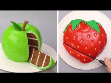 Top Fondant Fruit Cake Compilation Easy Cake Decorating Ldeas So Tasty