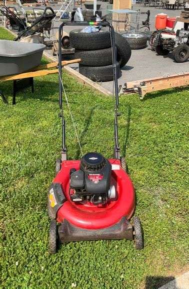 Yard Machines 21”cutting Width Powered By Briggs And Stratton 500 Series 158cc Tested And Runs