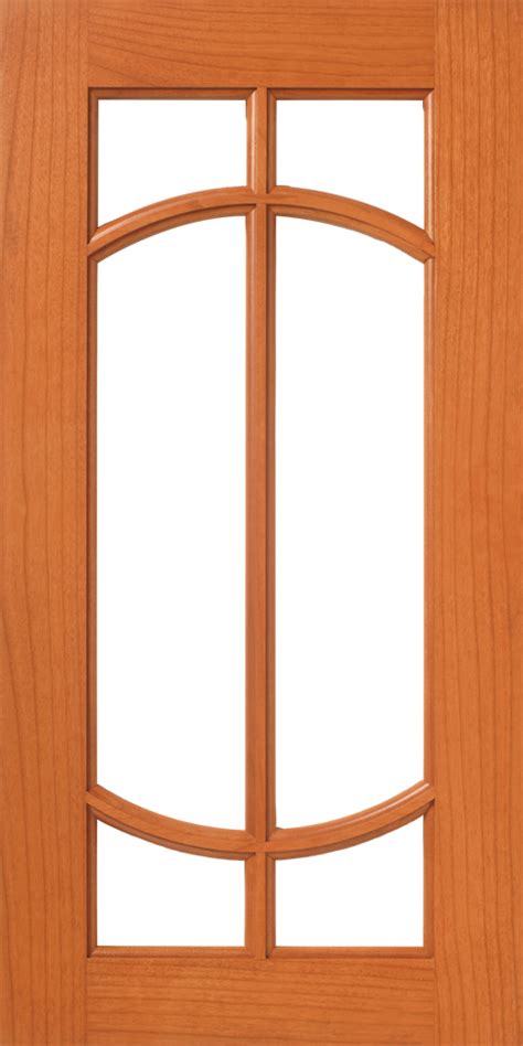 Cherry Cabinet Door Frame With Arched Mullions Muntins Walzcraft