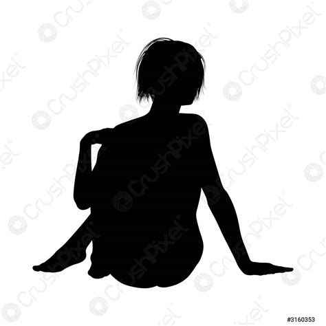 Naked Sexy Girls Silhouette Stock Vector 3160353 Crushpixel