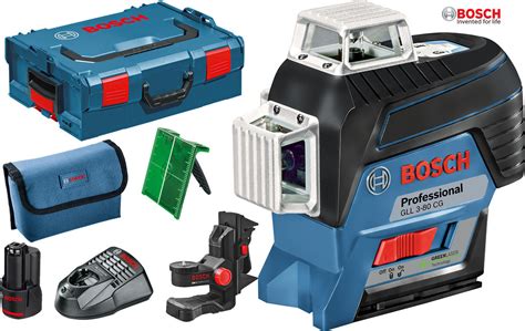 Bosch Gll 3 80 Cg Professional Αυτορυθμιζόμενο Γραμμικό Αλφάδι Laser