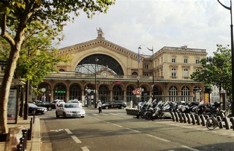 Gare De Paris Est Train Station Paris France Blast Live