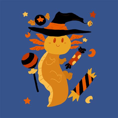 Halloween Candy Axolotl Axolotl T Shirt Teepublic