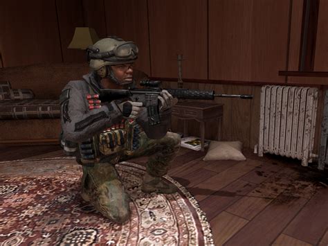 Ghost task force 141'de john price,general shepherd ve soap mactavish'in komutası altındadır. Call of Duty: Modern Warfare 2 - "Scarecrow", Task Force 141