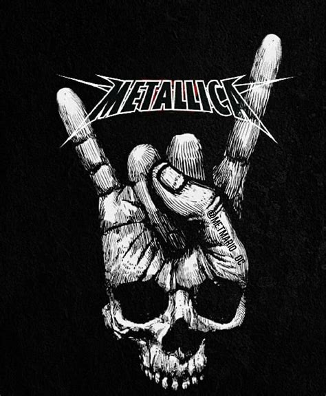 Pin By Maya On Metallica Metallica Art Rock Poster Art Metallica
