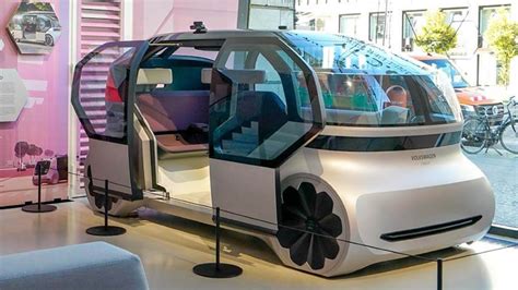 Vw Group Unveils Onepod Concept As The Flexible Autonomous Pod Of The