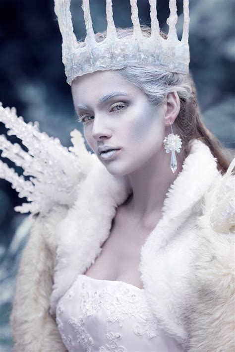 Ice Queen Iii Snow Queen Costume Ice Queen Makeup Ice Queen Costume