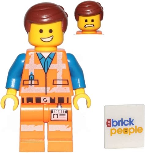 Lego The Movie 2 Emmet Minifig With Smile And Scared Look Building And Construction Toys