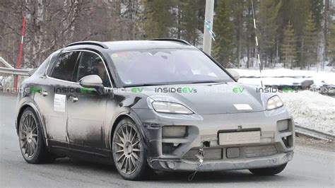 2024 Porsche Macan Ev Spied Again With Better Look At Its Interior