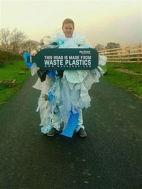 Scotland Based Company Macrebur Is Repurposing Plastic Bottles Into Roads