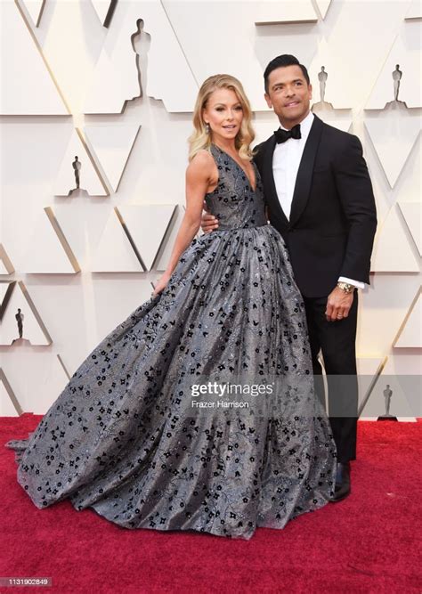Kelly Ripa And Mark Consuelos Attend The 91st Annual Academy Awards