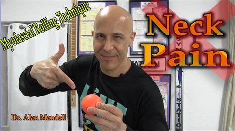 Remove Neck Pain And Tight Muscle Knots Fast Myofascial Rolling
