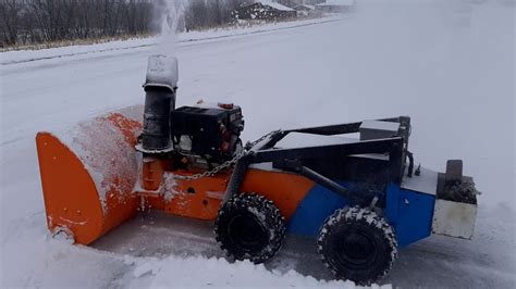 4x4 Remote Control Snow Blower Youtube