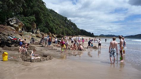 New chums beach, coromandel peninsula. Hot Water Beach - Wikipedia