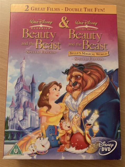 Belles Magical World Beauty And The Beast Dvd 2003 2 Disc Set