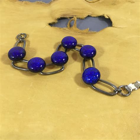 Vintage Blue Cabochon Jewelry Set Sterling Ring Post Earrings Etsy Uk