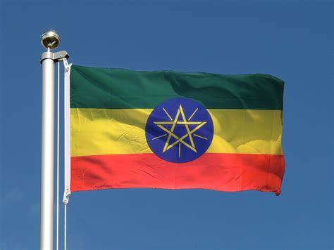 Dieser artikel wird über das programm zum weltweiten versand verschickt und mit einer internationalen sendungsnummer versehen. Äthiopien mit Stern - Flagge 60 x 90 cm - FlaggenPlatz