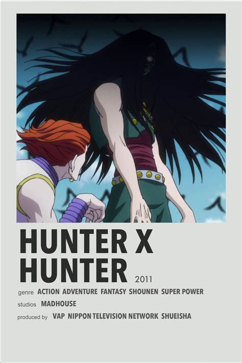Hunter X Hunter Anime Printables Anime Reccomendations Best Anime Shows