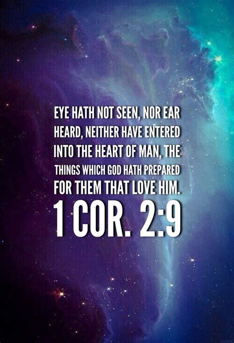 Eye Hath Not Seen Nor Ear Heard Neither Have Entered Into The Heart