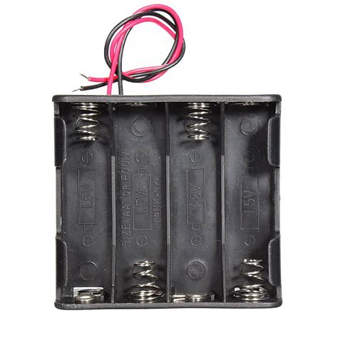 Buy 4 X Aa Battery Holder Box Without Cover 2pcs