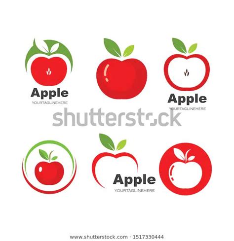Apple Logo Icon Vector Illustration Design Stock Vector Royalty Free