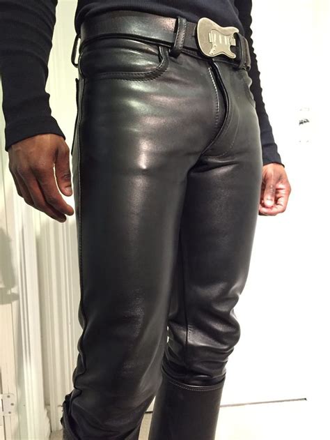 Men And Leather Mens Leather Clothing Mens Leather Pants Tight