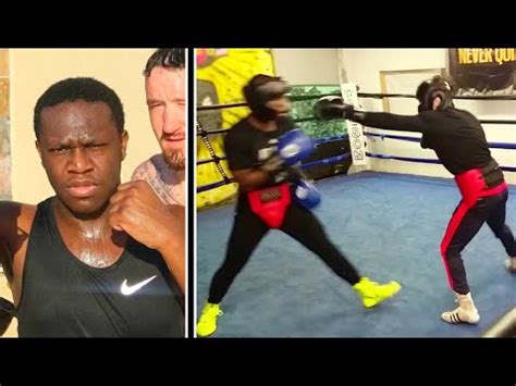 Vinnie hacker def deji via stoppage in round 3! *LEAKED* Deji Boxing Training 2021! for Vinnie Hacker ...