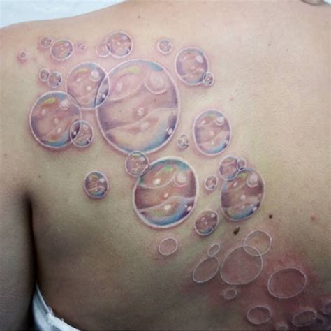 Fantastical Bubbles Tattoo In Progress By Multi Award Winning Artist