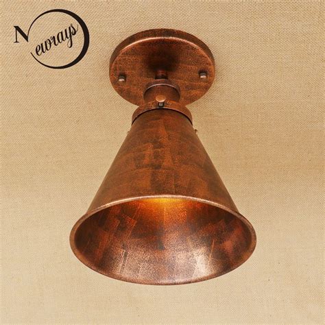 Loft Vintage Ceiling Lamp Led E27 Ac 110v 220v Ceiling Lights