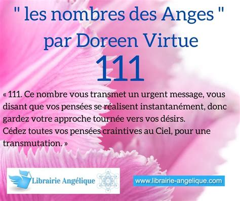 111 Extrait De Les Nombres Des Anges 101 Par Doreen Virtue