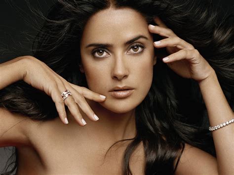 Celebrities Pictures And Wallpapers Bold Salma Hayek Hot Pics 2017